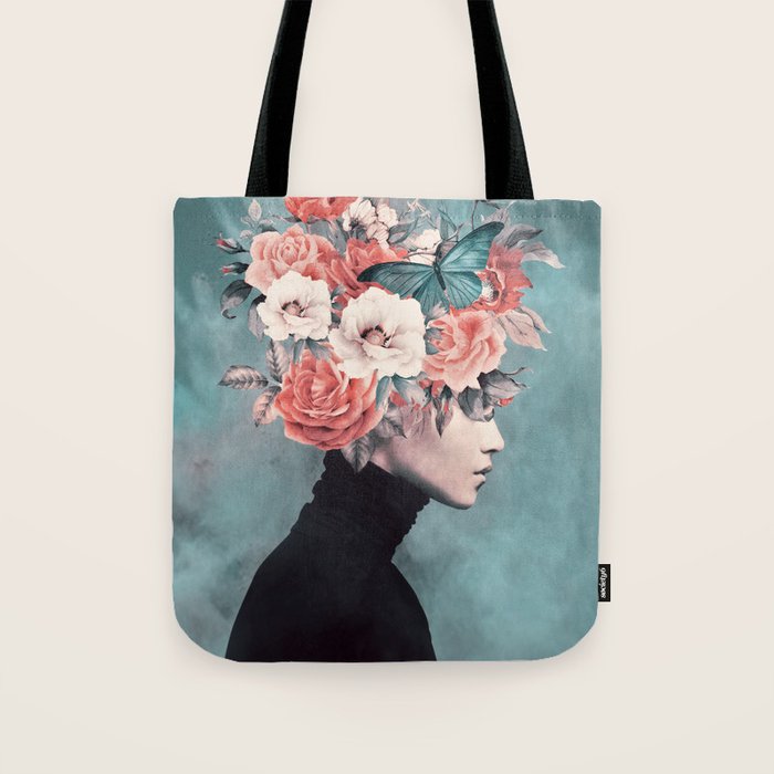 blooming 3 Tote Bag Gallery Image 1