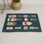 French Champagne Collection - Teal Rug Gallery Image 1