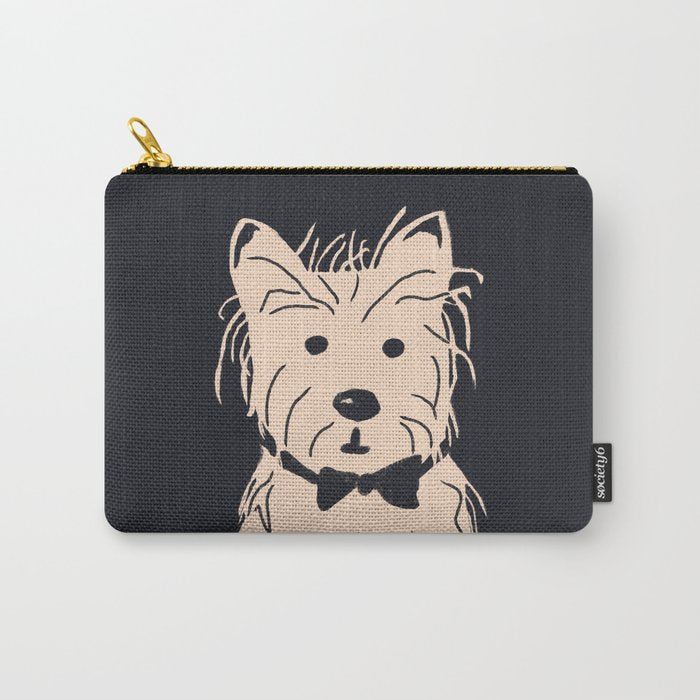 Westie dog Carry All Pouch Gallery Image 1