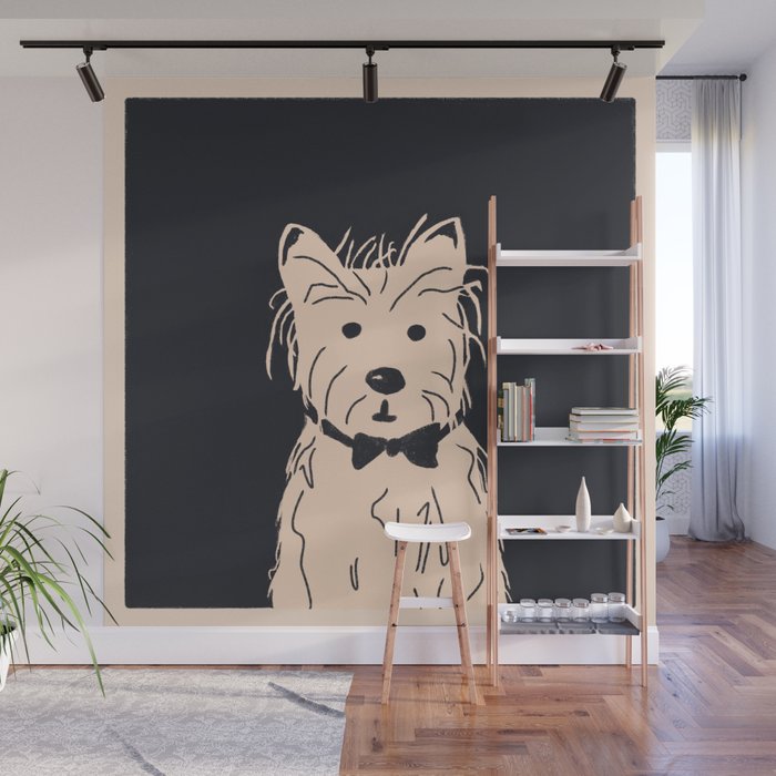 Westie dog Wall Mural Gallery Image 1
