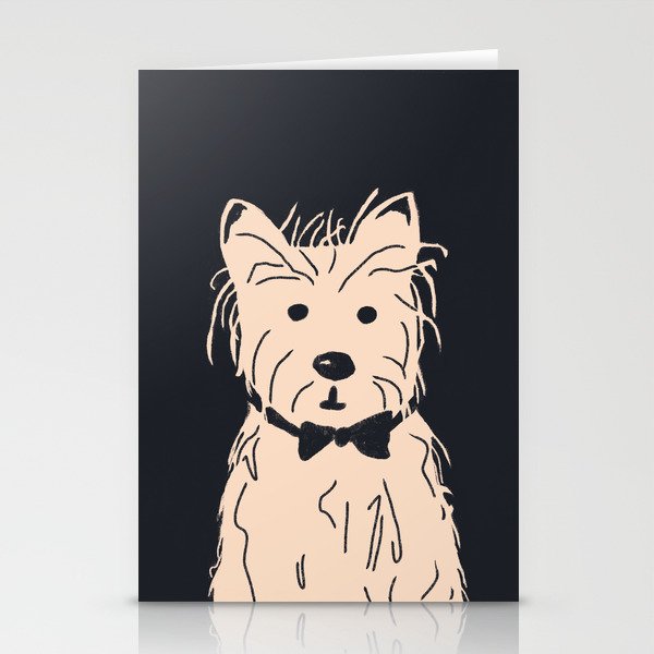 Westie dog Stationery Card Gallery Image 1