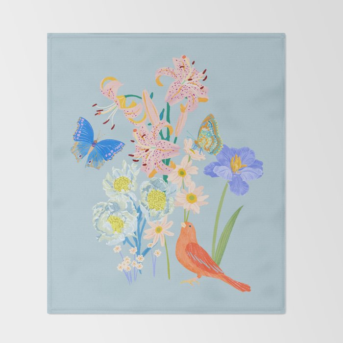 Spring Has Sprung Throw Blanket Gallery Image 2