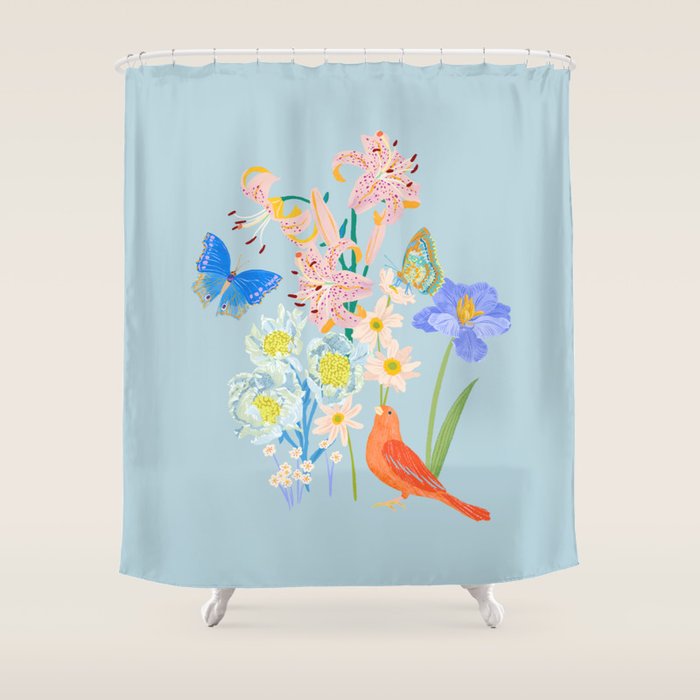Spring Has Sprung Shower Curtain Gallery Image 1