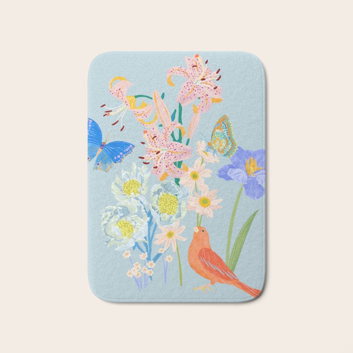Spring Has Sprung Bath Mat Gallery Image 1