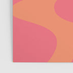 Retro Abstract Pink Orange Poster Gallery Image 3