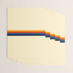 Retro Stripes Summer of Love Wrapping Paper Gallery Image 3