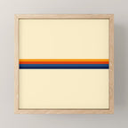 Retro Stripes Summer of Love Mini Art Print Gallery Image 1