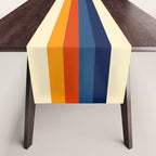 Retro Stripes Summer of Love Table Runner Gallery Image 1