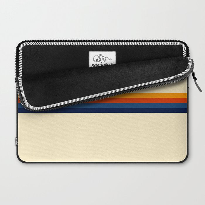 Retro Stripes Summer of Love Laptop Sleeve Gallery Image 2