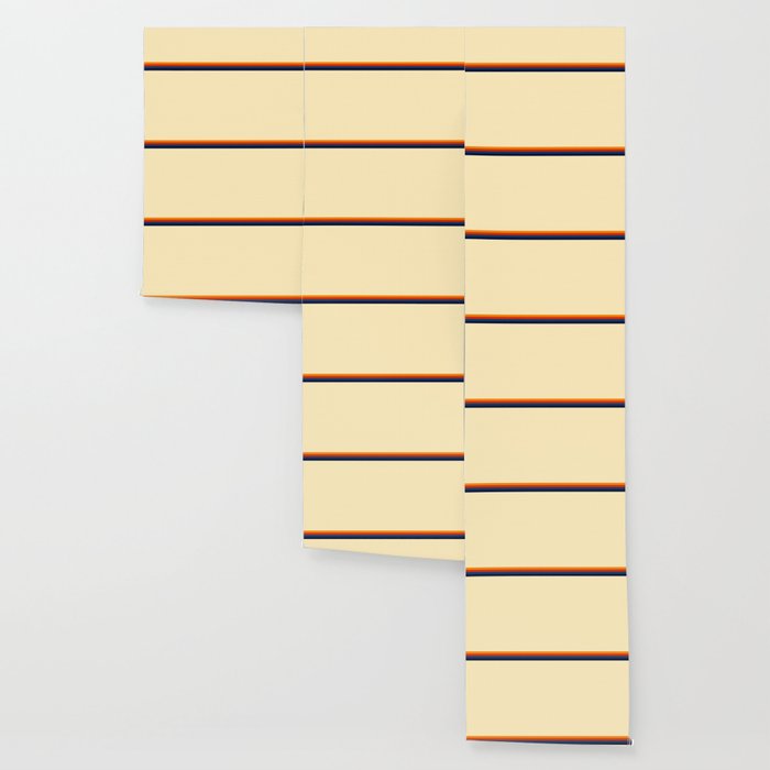 Retro Stripes Summer of Love Wallpaper Gallery Image 3