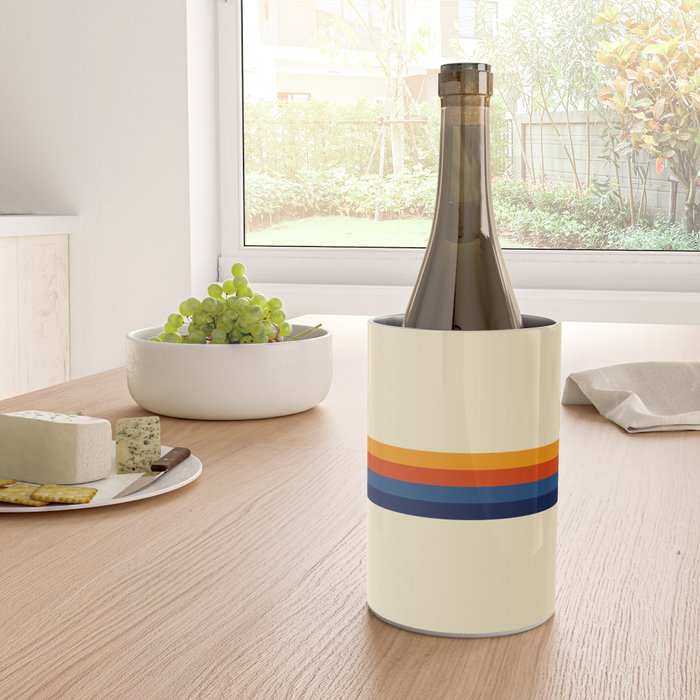 Retro Stripes Summer of Love Wine Chiller Gallery Image 4