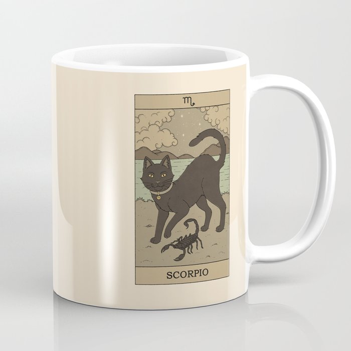 Scorpio Cat Coffee Mug Gallery Image 1