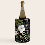 Dark Mystical Garden Botanical Pattern Wine Chiller Gallery Image 2