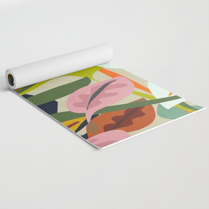 Jungle Abstract 2 Yoga Mat Gallery Image 2