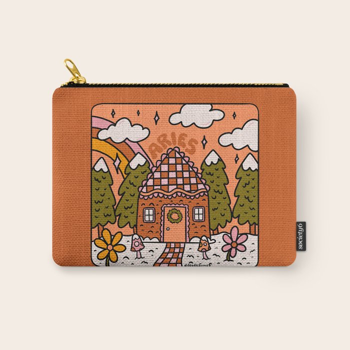 Aries Gingerbread House Carry All Pouch Gallery Image 1