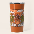 Aries Gingerbread House Travel Mug Gallery Image 1