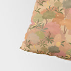 Bohemian Walk Orange Pillow Sham Gallery Image 4
