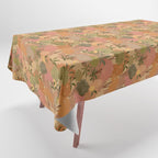 Bohemian Walk Orange Tablecloth Gallery Image 1