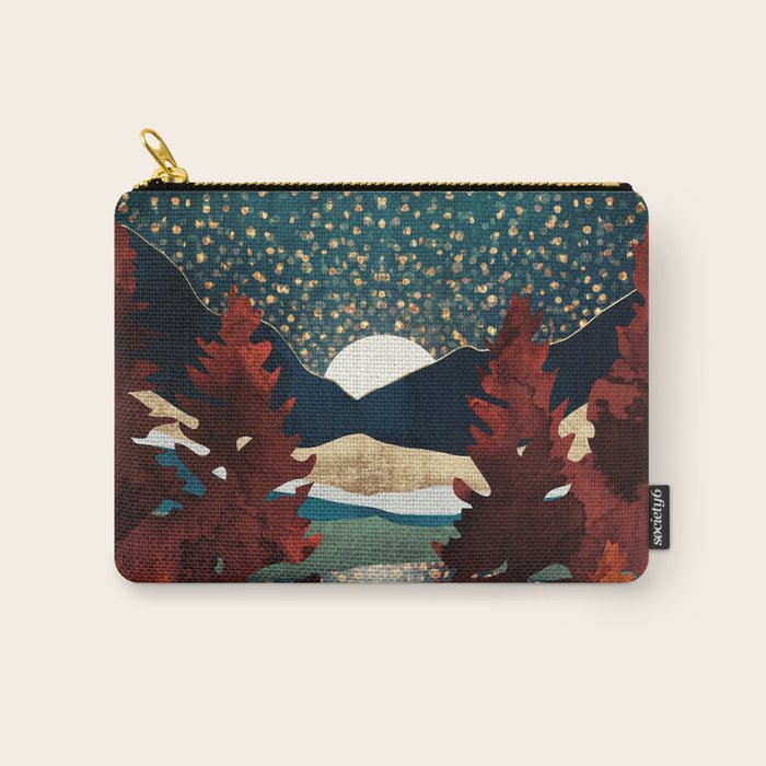 Star Sky Reflection Carry All Pouch Gallery Image 1
