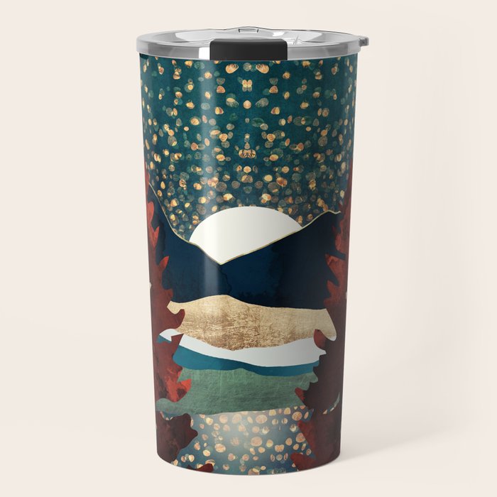 Star Sky Reflection Travel Mug Gallery Image 1