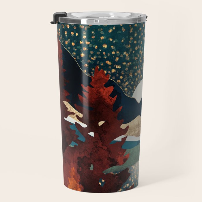 Star Sky Reflection Travel Mug Gallery Image 3