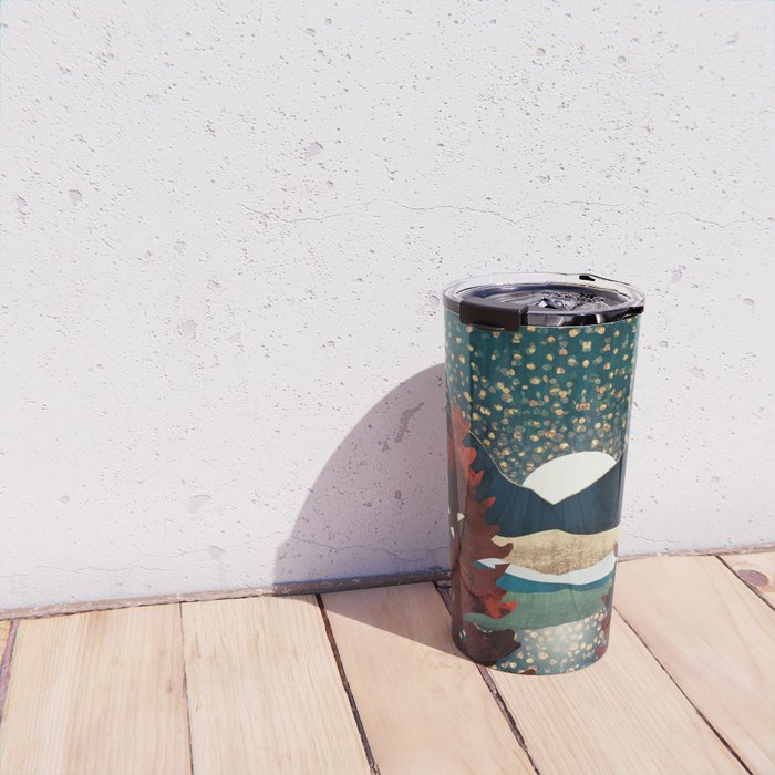 Star Sky Reflection Travel Mug Gallery Image 4