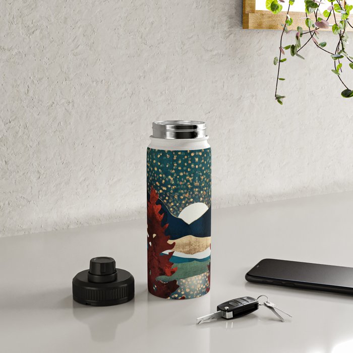 Star Sky Reflection Water Bottle Gallery Image 4