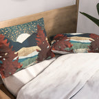 Star Sky Reflection Pillow Sham Gallery Image 2