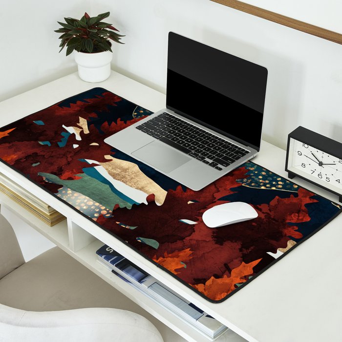 Star Sky Reflection Desk Mat Gallery Image 2