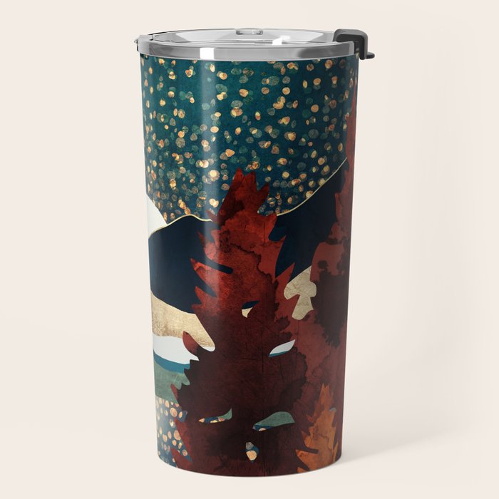 Star Sky Reflection Travel Mug Gallery Image 2