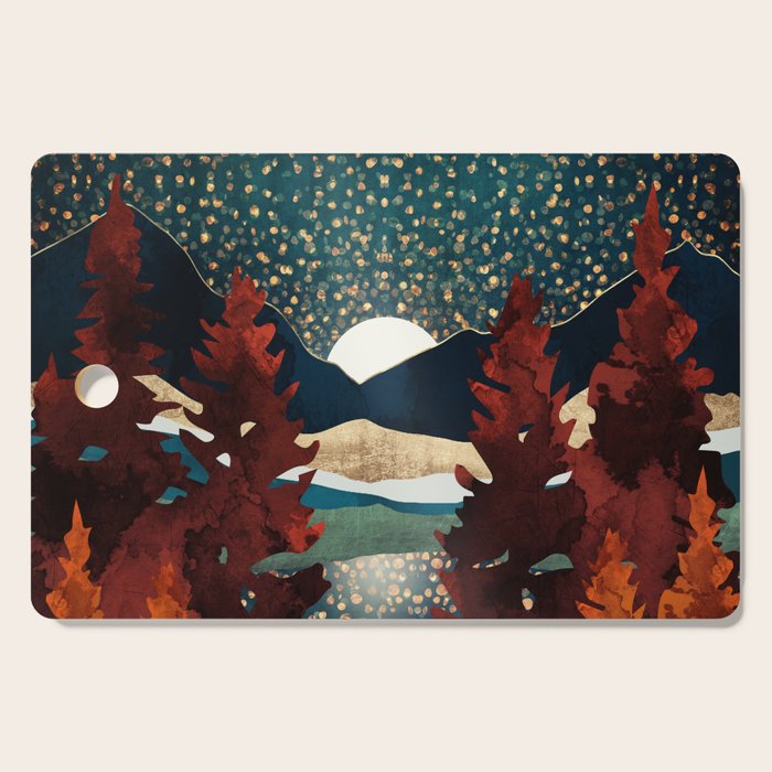 Star Sky Reflection Cutting Board Gallery Image 1