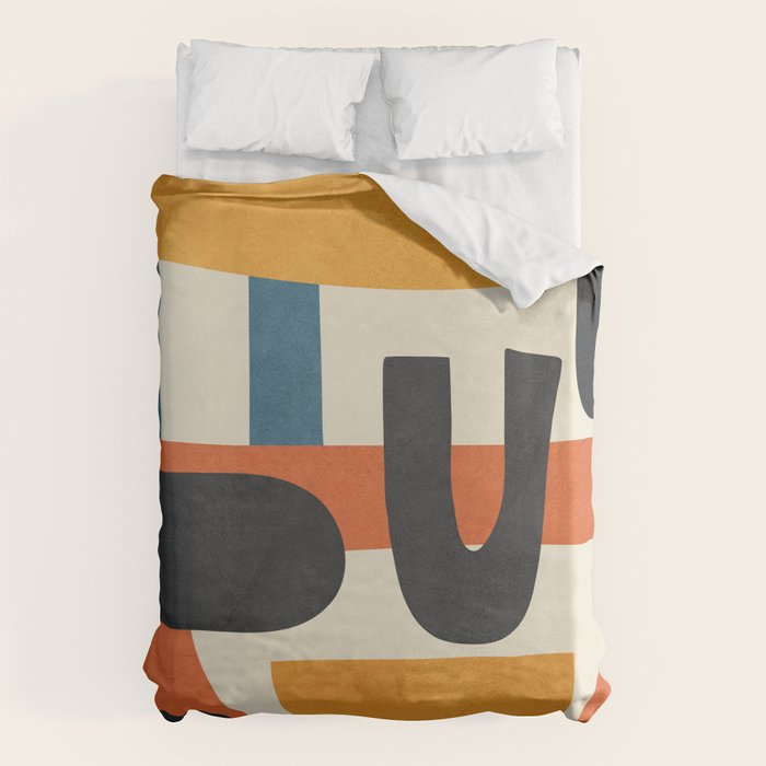 Abstract Colorful Setting 15 Duvet Cover Gallery Image 6