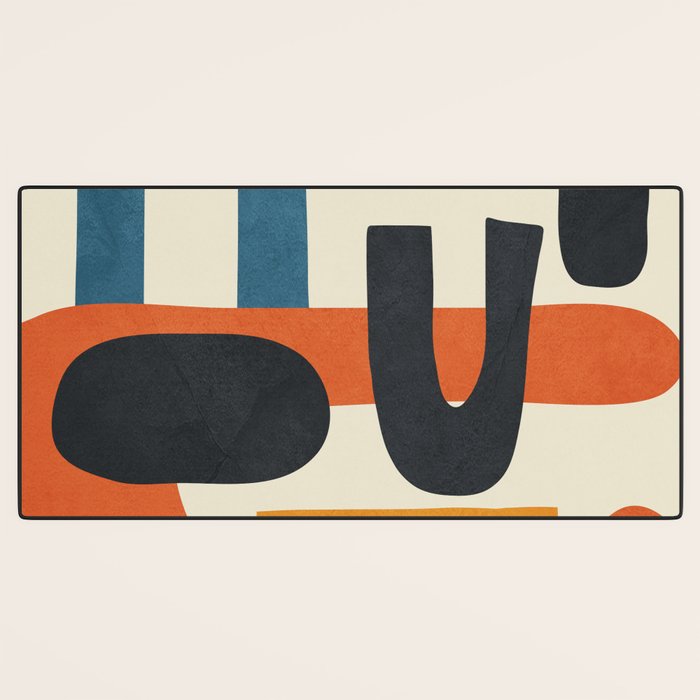 Abstract Colorful Setting 15 Desk Mat Gallery Image 3