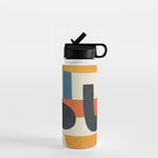 Abstract Colorful Setting 15 Water Bottle Gallery Image 1