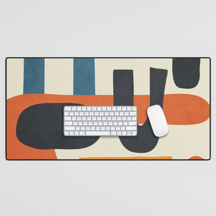 Abstract Colorful Setting 15 Desk Mat Gallery Image 1