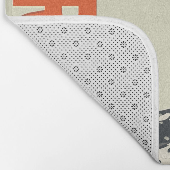 Park City Vintage Modern Poster Bath Mat Gallery Image 2