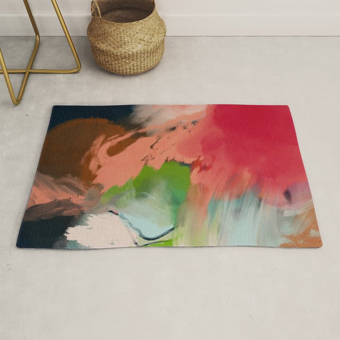 abstract spring color 23 2 Rug Gallery Image 1
