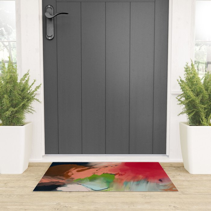 abstract spring color 23 2 Welcome Mat Gallery Image 3