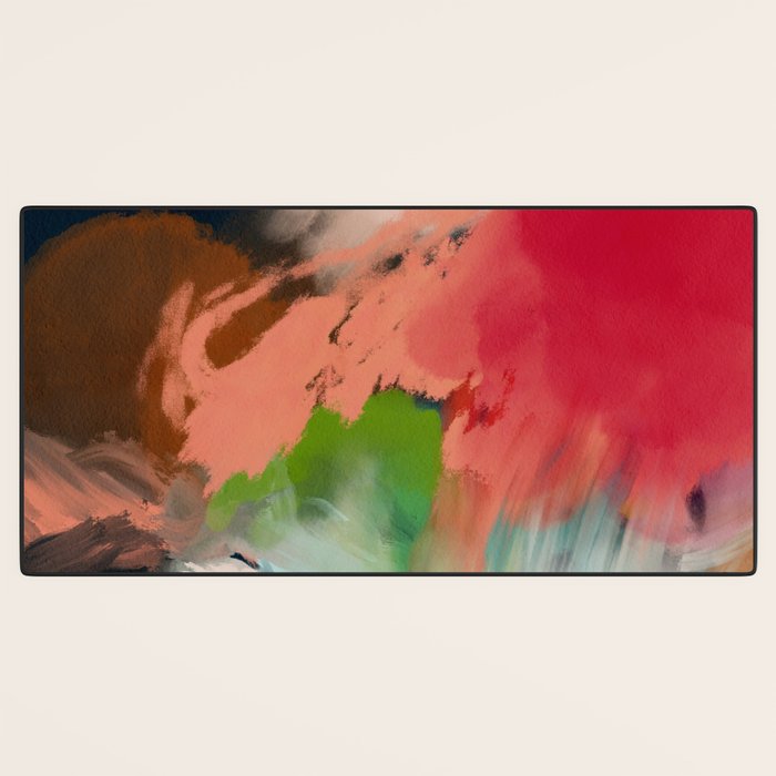 abstract spring color 23 2 Desk Mat Gallery Image 3