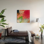 abstract spring color 23 2 Wood Wall Art Gallery Image 2