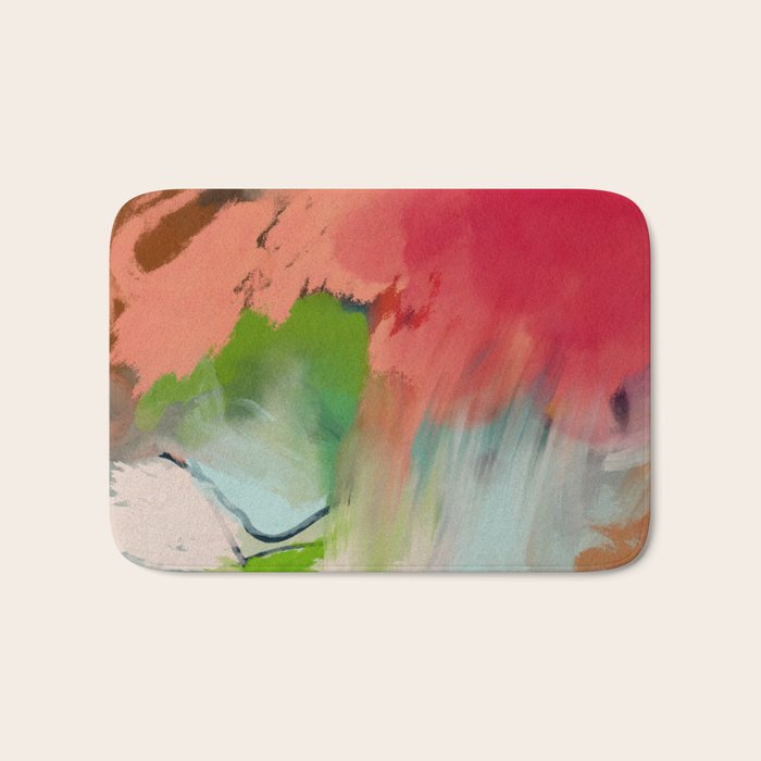 abstract spring color 23 2 Bath Mat Gallery Image 1