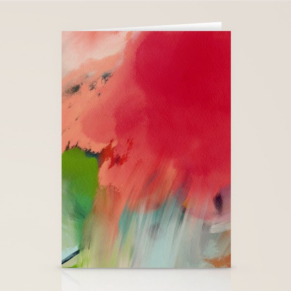 abstract spring color 23 2 Stationery Card Gallery Image 2