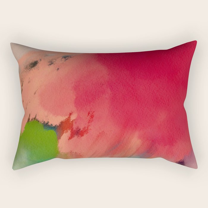 abstract spring color 23 2 Rectangular Pillow Gallery Image 2