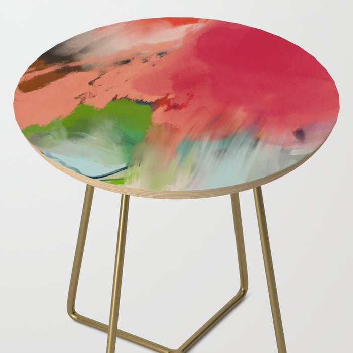 abstract spring color 23 2 Side Table Gallery Image 2
