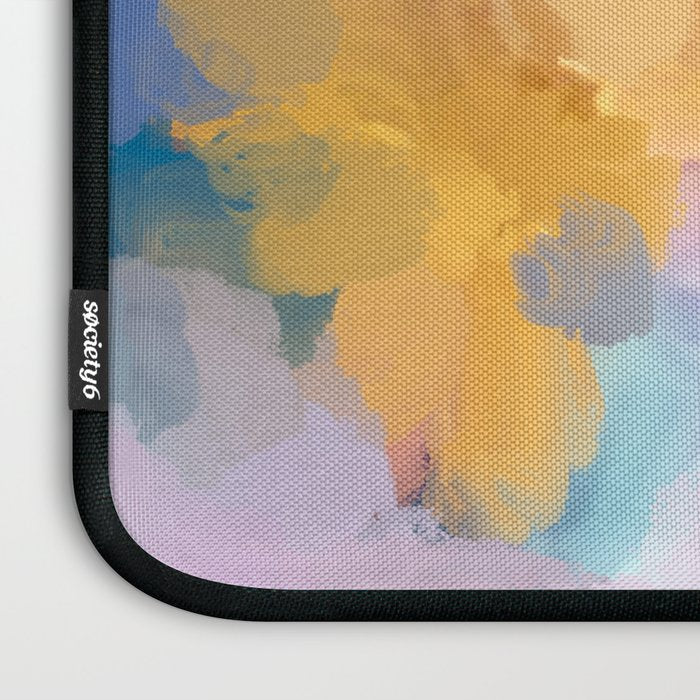 New Beginnings In Full Color | Abstract Texture Color Design Laptop Sleeve Gallery Image 3