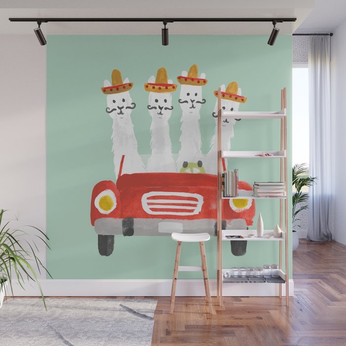 The four amigos Wall Mural Gallery Image 1
