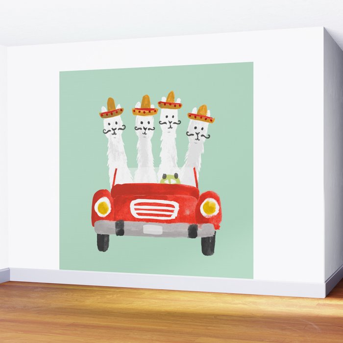 The four amigos Wall Mural Gallery Image 2