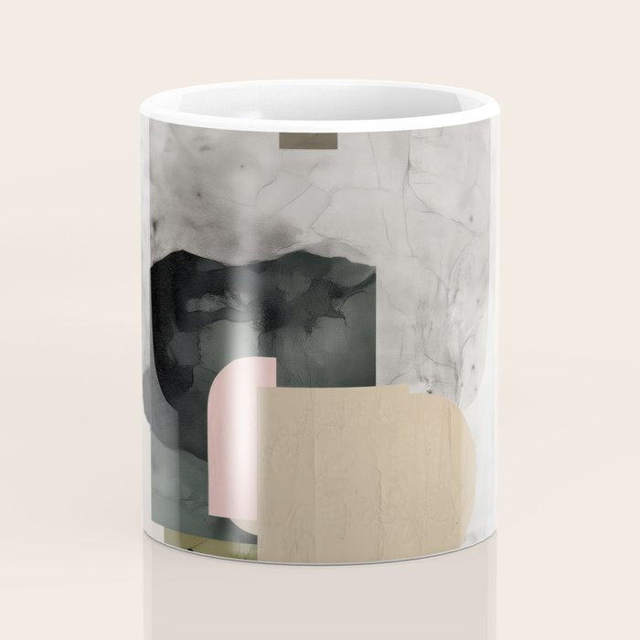 Soft Geometry III Coffee Mug Gallery Image 4