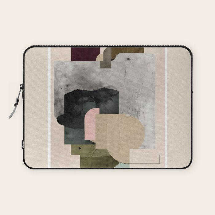 Soft Geometry III Laptop Sleeve Gallery Image 1