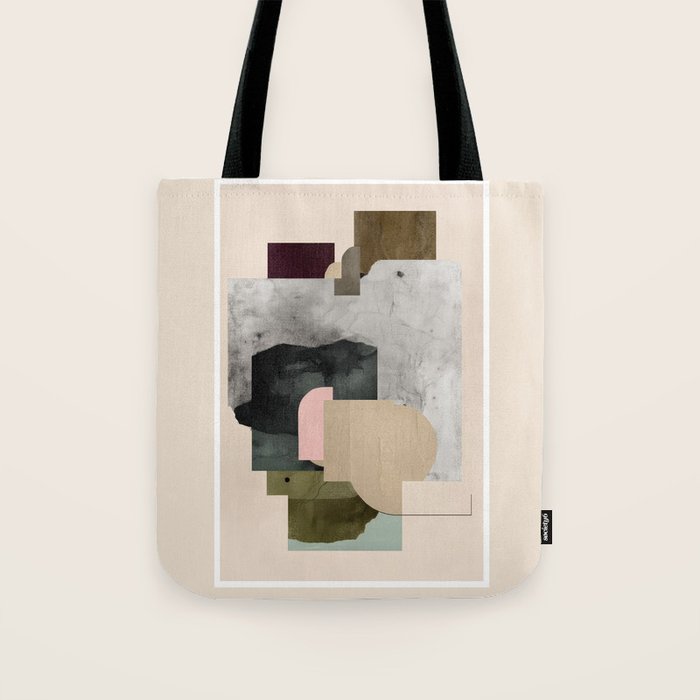 Soft Geometry III Tote Bag Gallery Image 1